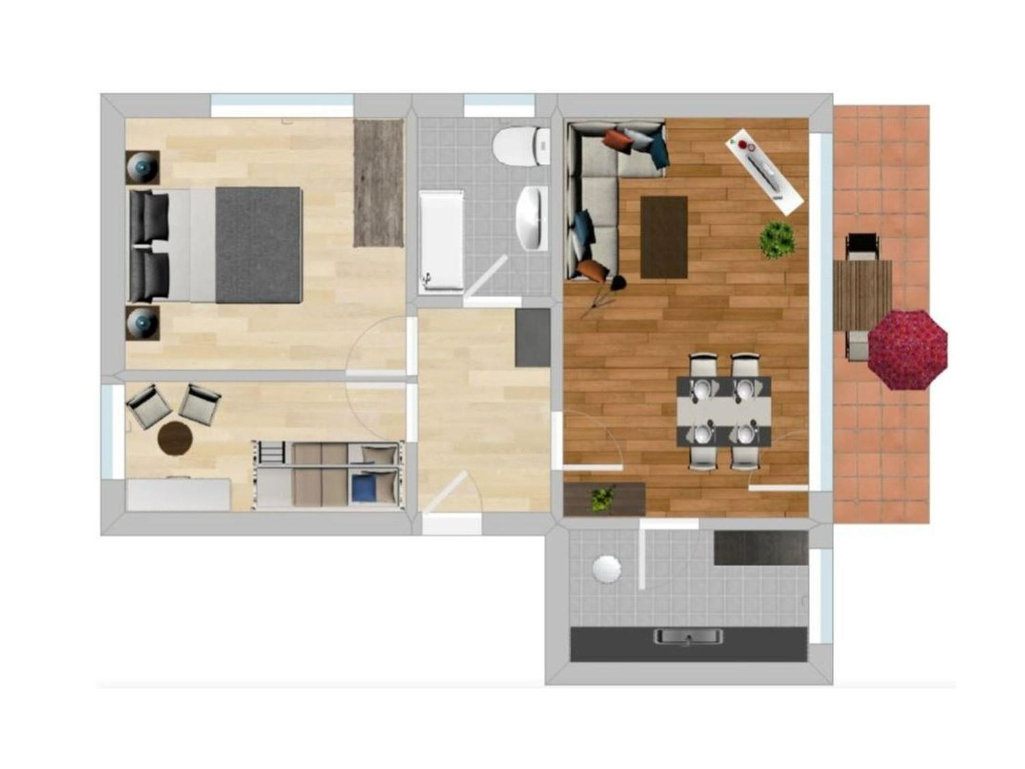 Ferienwohnung Wilde7 塞埃巴克 外观 照片